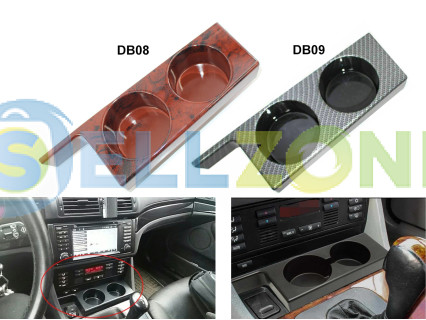 Δίχρωμη θήκη για δύο ποτήρια για BMW E39 - DB08 / DB09